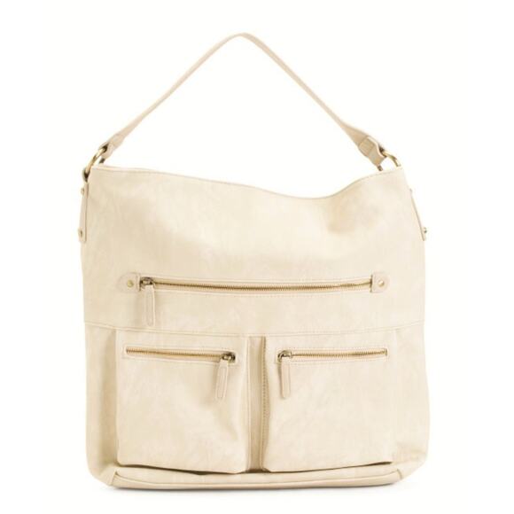 New Shiraleah Women's Hobo Vegan Leather Shoulder Bag - Picture 1 of 6
